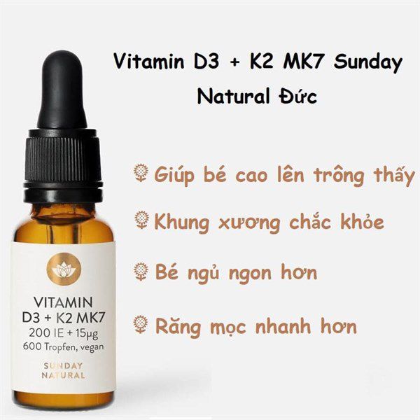 Hình ảnh Vitamin D3 K2 MK7 số 2