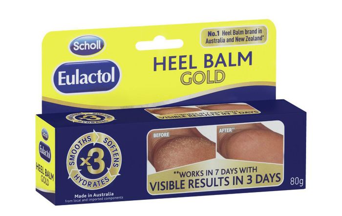 Hình ảnh 2 của Kem Eulactol Heel Balm Gold trị nứt gót chân