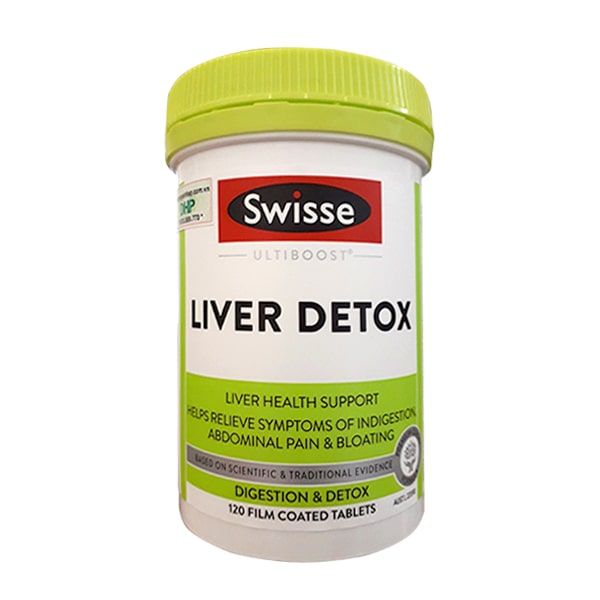 Viên uống hỗ trợ gan và thanh lọc cơ thể - Swisse Liver Detox hình ảnh 1