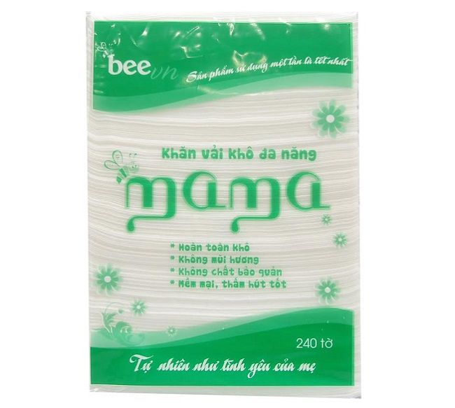 Khăn vải khô đa năng Mama - Hình ảnh 3