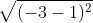 \sqrt{(-3 - 1)^{2} + (4 - (-2))^{2}}