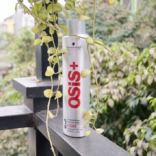 Xịt giữ nếp Schwarzkopf OSiS+ Session Hairspray - Hình ảnh 1