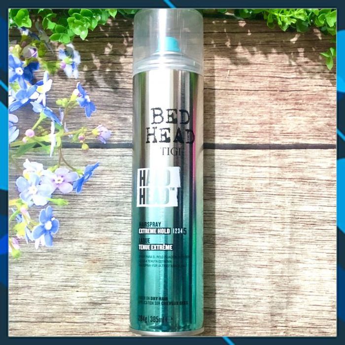 Ảnh Xịt Giữ Nếp Tóc Tigi Bed Head Hard Head 1
