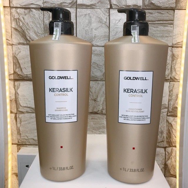 Hình ảnh DẦU GỘI XẢ GOLDWELL KERASILK CONTROL - Ảnh 2