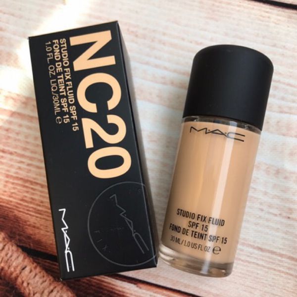 Kem Nền Kiềm Dầu MAC Studio Fix Fluid SPF 15 Fond De Teint SPF 15 - Hình 2