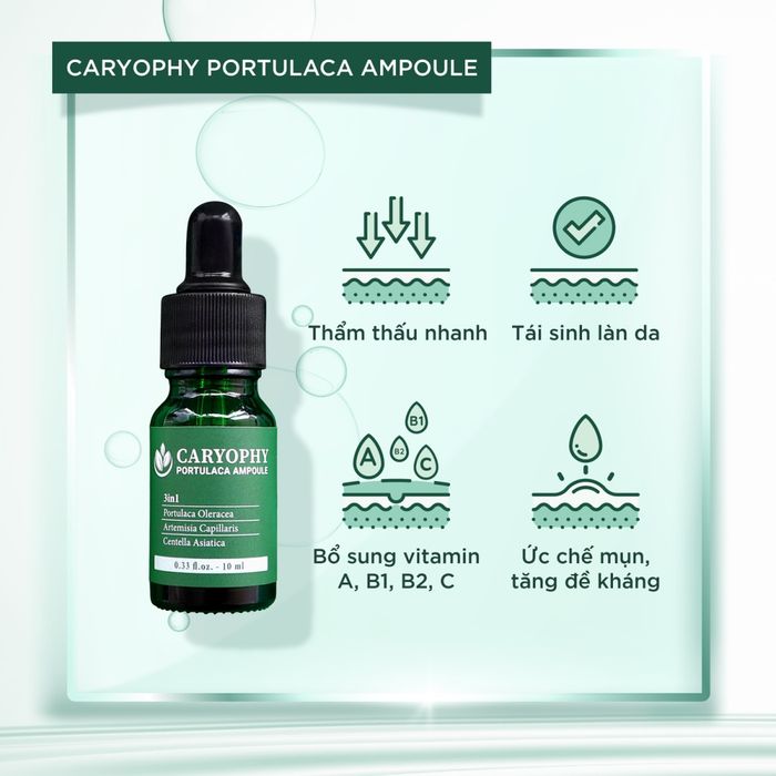 Serum Caryophy Portulaca Ampoule hình 2