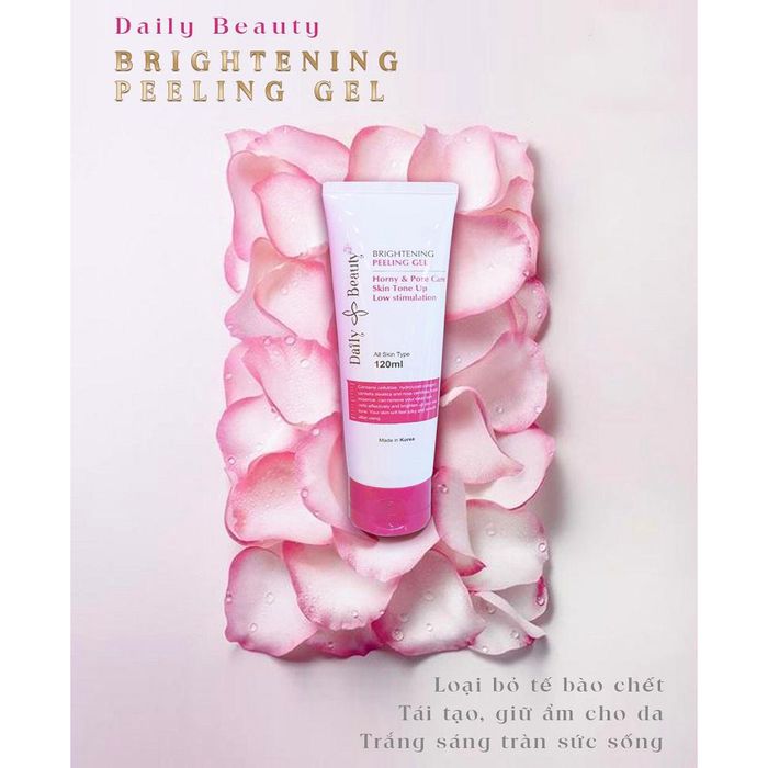 Hình ảnh Gel Tẩy Da Chết Mặt Daily Beauty Brightening Peeling Gel 2