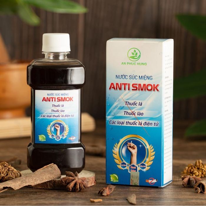 Nước Súc Miệng Cai Thuốc Lá Anti Smok - Hình 1