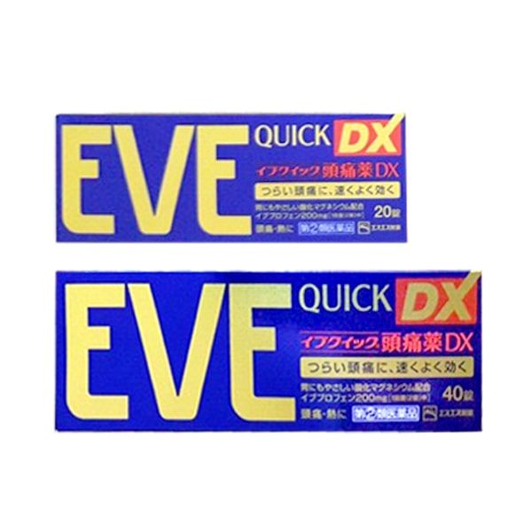 Hình ảnh viên uống giảm đau và hạ sốt Eve Quick DX