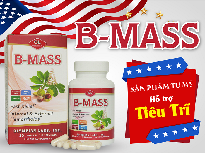 B-Mass - Viên Hỗ Trợ Điều Trị Trĩ - Hình ảnh 1