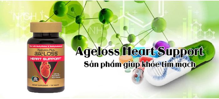 Hình ảnh 2 của Nature's Plus Ageloss Heart Support - Viên Uống Hỗ Trợ Sức Khỏe Tim Mạch