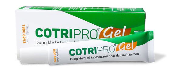 Hình ảnh gel bôi trĩ Cotripro số 1