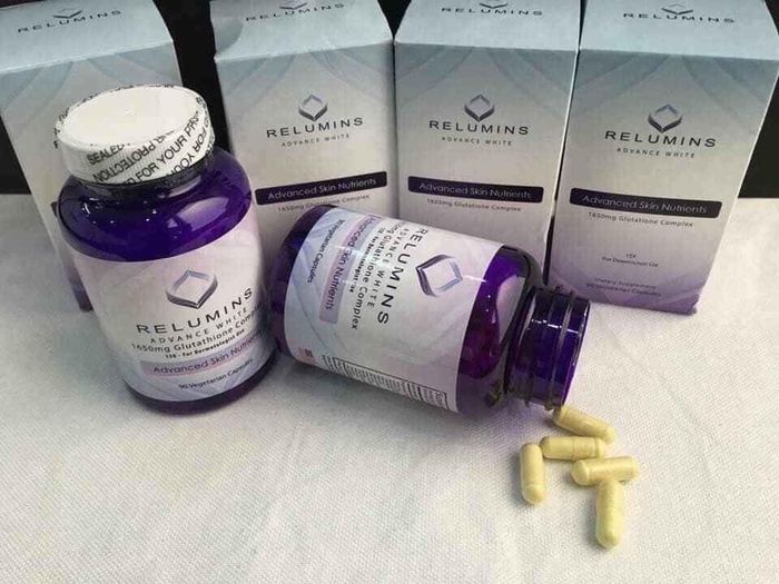Hình ảnh viên uống trắng da Relumins Advance White Glutathione Complex số 1