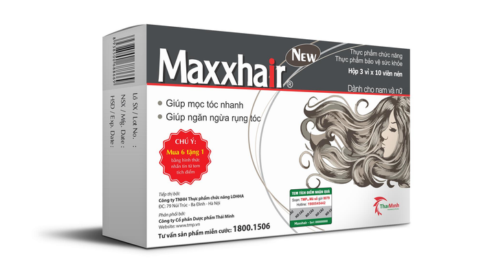 Hình ảnh của viên uống Maxxhair 1