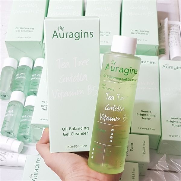 Hình ảnh 2 của The Auragins Oil Balancing Gel Cleanser