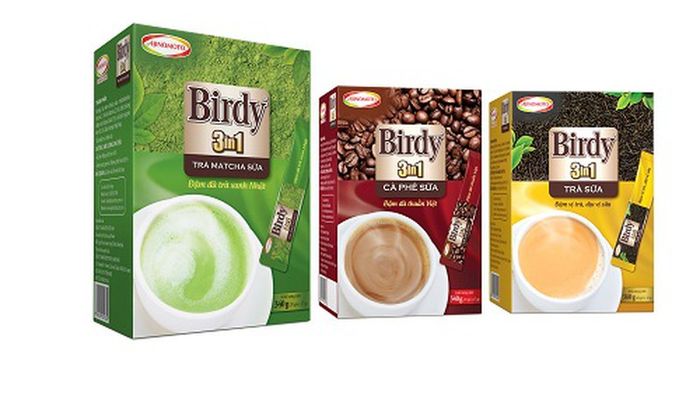 Hình ảnh Trà sữa hòa tan Birdy 3in1 số 3