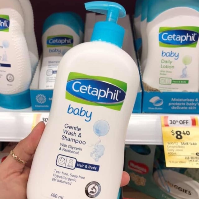 Sữa tắm và dầu gội Cetaphil Baby - Hình 2