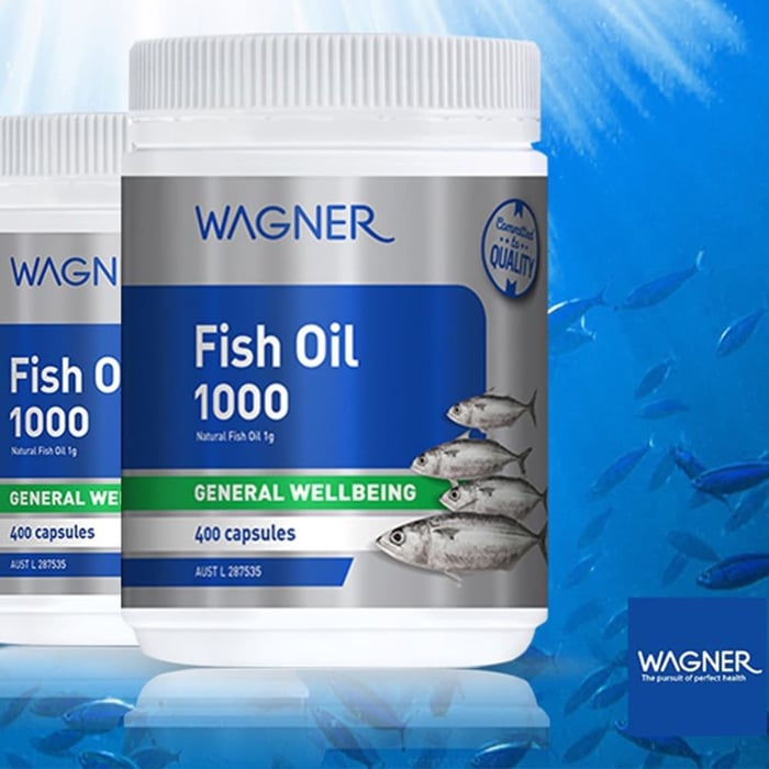 Viên uống dầu cá Wagner Fish Oil 1000 - Hình 1