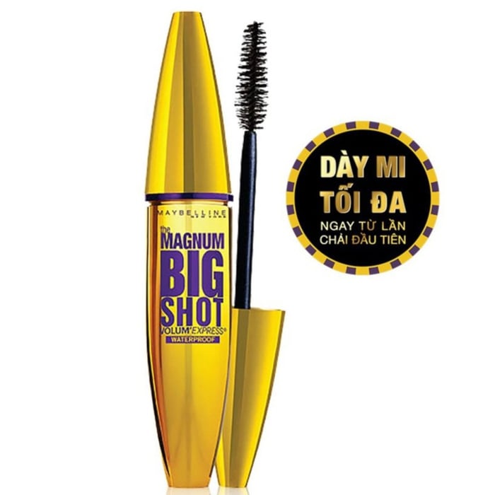 Mascara Maybelline The Magnum Big Shot Volum Express giúp làm dày mi và chống trôi hiệu quả, ảnh 1