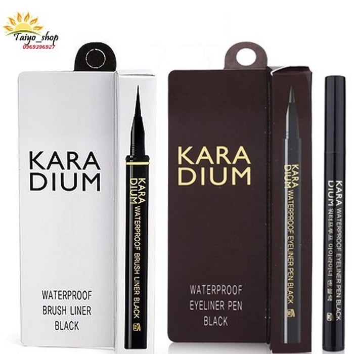 Bút Kẻ Mắt Nước Sắc Sảo, Bền Màu Karadium Waterproof Eyeliner Pen - Hình 1