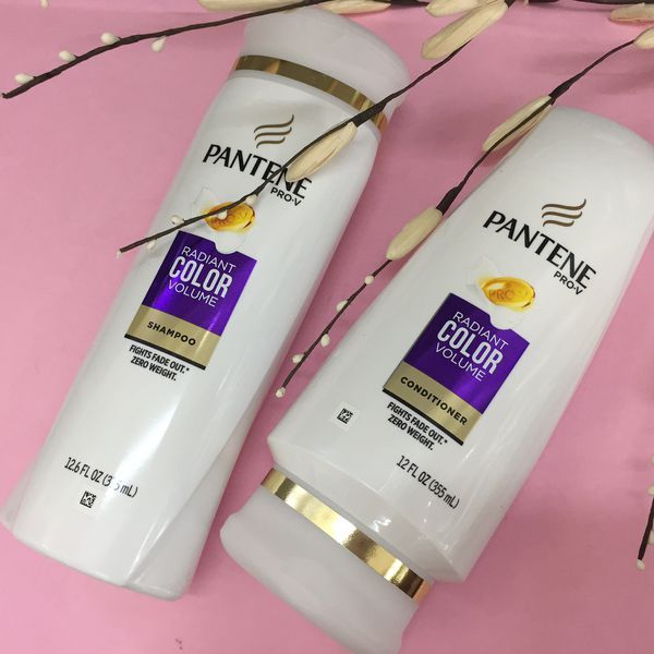 Hình ảnh 2 của dầu gội Pantene Pro - V Radiant Color Volume dành cho tóc nhuộm