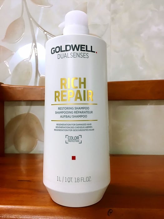 Dầu Gội Goldwell Phục Hồi Tóc Hư Tổn - Hình ảnh 2