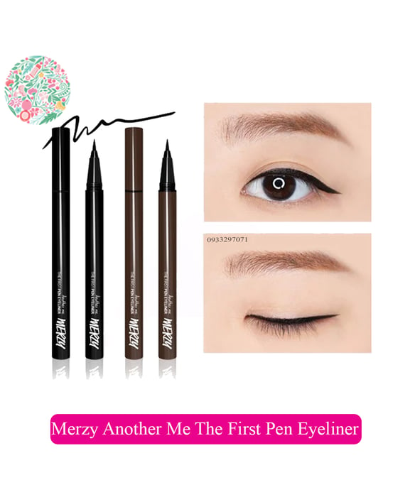 Hình ảnh 1 của Bút Kẻ Mắt Nước Chống Trôi Merzy Another Me The First Pen Eyeliner