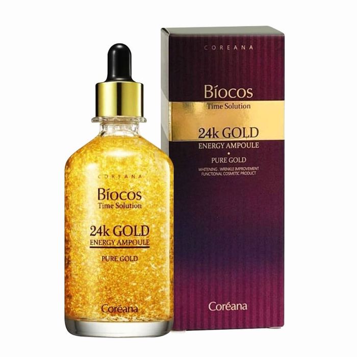 Serum tinh chất vàng Coreana Biocos 24K Gold Energy Ampoule - Hình 1