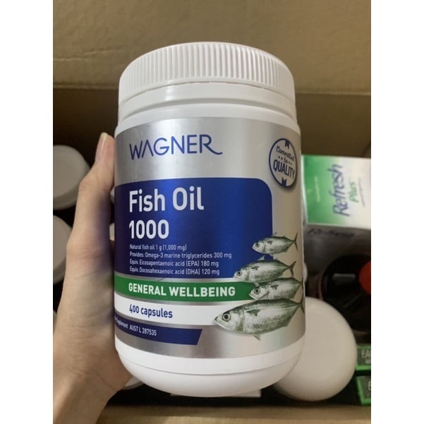 Viên uống dầu cá Wagner Fish Oil 1000 - Hình 2