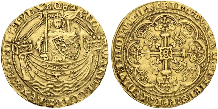 Đồng Edward III năm 1344 có lẽ là đồng tiền xu hiếm nhất trong lịch sử đúc tiền của Anh ảnh 1