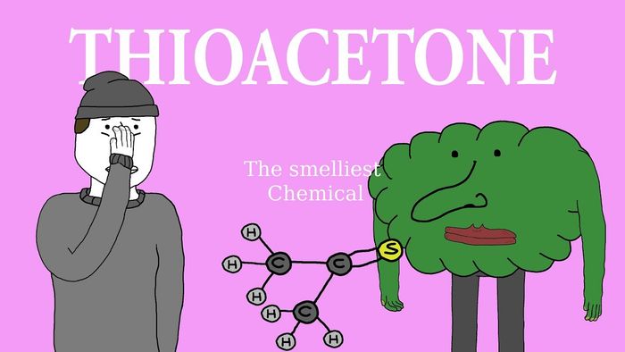 Thioacetone là chất tạo ra mùi cực kỳ khó chịu