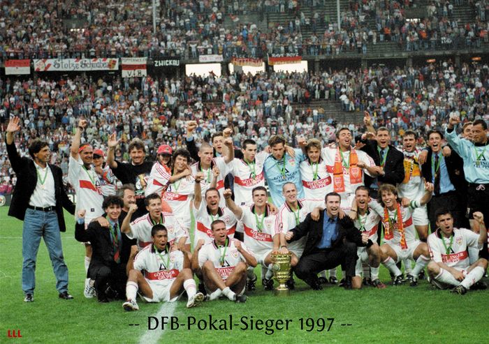 Hình ảnh VfB Stuttgart vô địch năm 1997