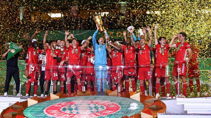 Bayern Munich đăng quang vào năm 2020 trong bức ảnh 1