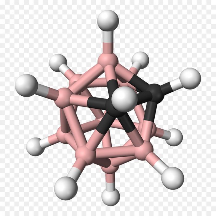 Cấu trúc của Axit carborane - Hình ảnh 1