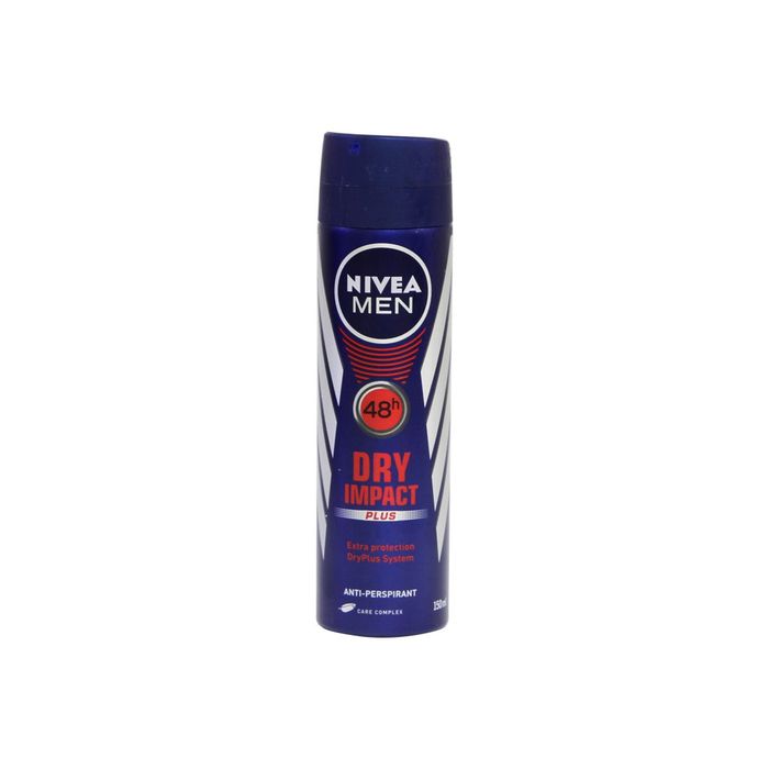 Xịt Khử Mùi Nam Nivea Dry Impact Plus 48H - ảnh 1