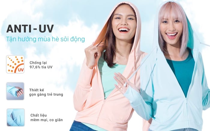 Áo Váy Chống Nắng Cao Cấp Canifa - Hình 2