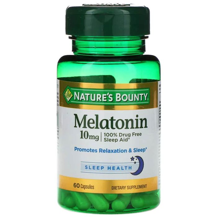 Hình ảnh 2 của viên Nature’s Bounty Melatonin hỗ trợ giấc ngủ