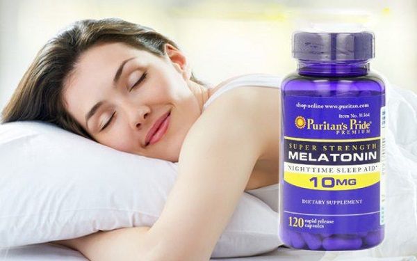 Viên uống Melatonin 10mg Puritan's Pride hỗ trợ giấc ngủ hình 1