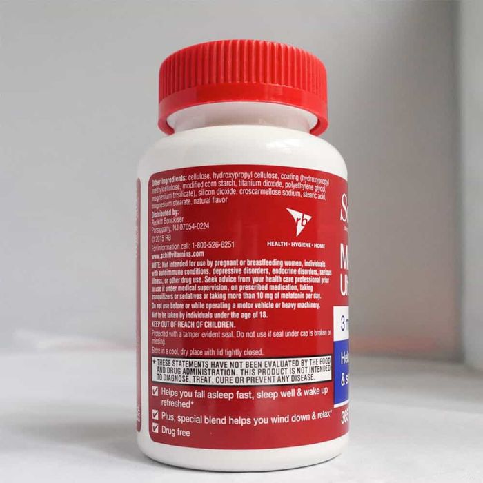 Hình ảnh 1 của viên Schiff Melatonin Ultra 3mg điều trị mất ngủ