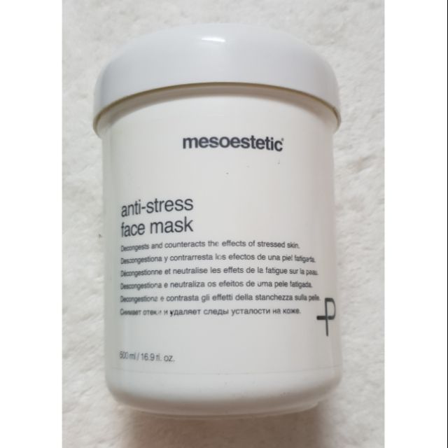 Mặt Nạ Phục Hồi Và Làm Dịu Da Mesoestetic Anti-stress Face Mask Hình 2