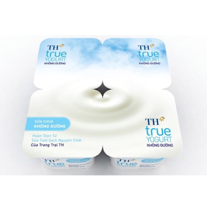 Hình ảnh sữa chua ăn Không Đường TH true YOGURT 1