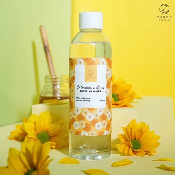 Nước Tẩy Trang Micellar Hoa Cúc và Mật Ong - Làm Sạch Sâu và Dịu Nhẹ - Calendula & Honey Micellar Water ảnh 1