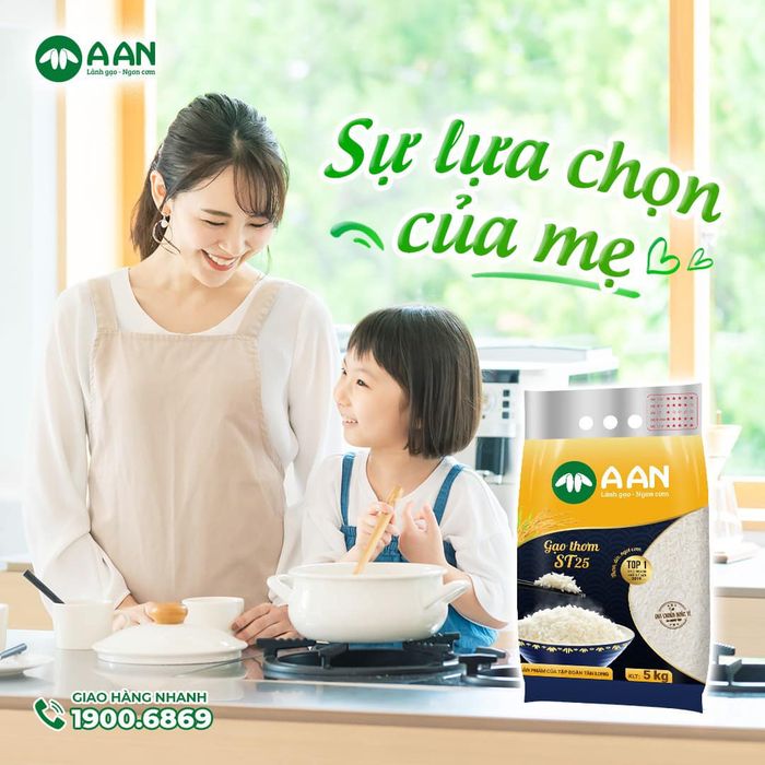 Hình ảnh Gạo A An số 1