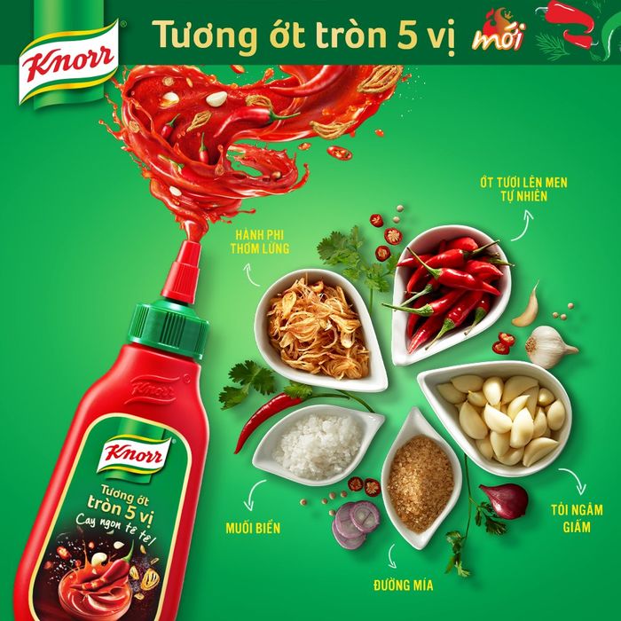 TƯƠNG ỚT KNORR - Hình ảnh 2