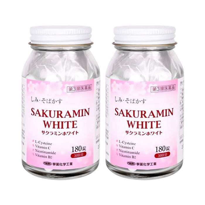 Viên uống làm trắng da và trị nám Sakuramin White - Ảnh 2