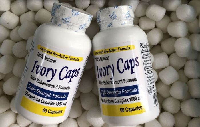 Hình ảnh Viên uống trắng da trị nám số 1 của Mỹ Ivory Caps - Ảnh 1