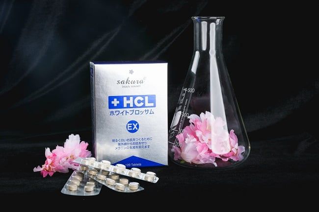 Viên Uống Trị Nám Chuyên Sâu Sakura White Blossoms HCL EX - Ảnh 2