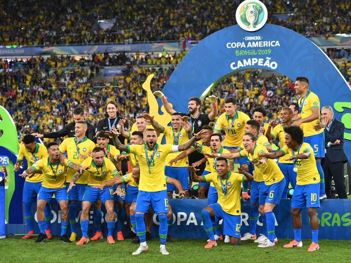 Brazil đã 9 lần giành chức vô địch giải đấu