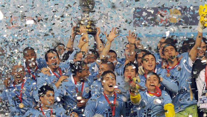 Uruguay cũng đã 15 lần giành chức vô địch như Argentina