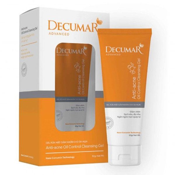 Gel Rửa Mặt Giảm Mụn Decumar Advanced - Hình 1